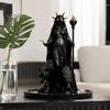 Mythologie Sammlerstücke zum Ausstellen Hekate Griechische Göttin Statue mit Magischen Hunden, Fantasy Thema Geschenk Liebhaber Harz Skulptur, Mythologisch