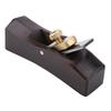Blade,   Ebony Arc Bottom Hand Plane Carpenter Wood Grooving Trimming   Wood Plane with Pointed Blade Firm Structure