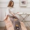 Winter Dual-purpose Pillow Coral Velvet Pillow Variable Quilt Home Sofa Pillow Car Warmth Artifact