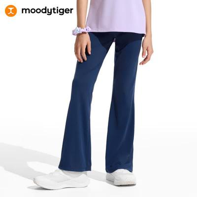 Moody Tiger Girls' Xiaoyunduo A Pro Cooling Micro-Flare Leggings