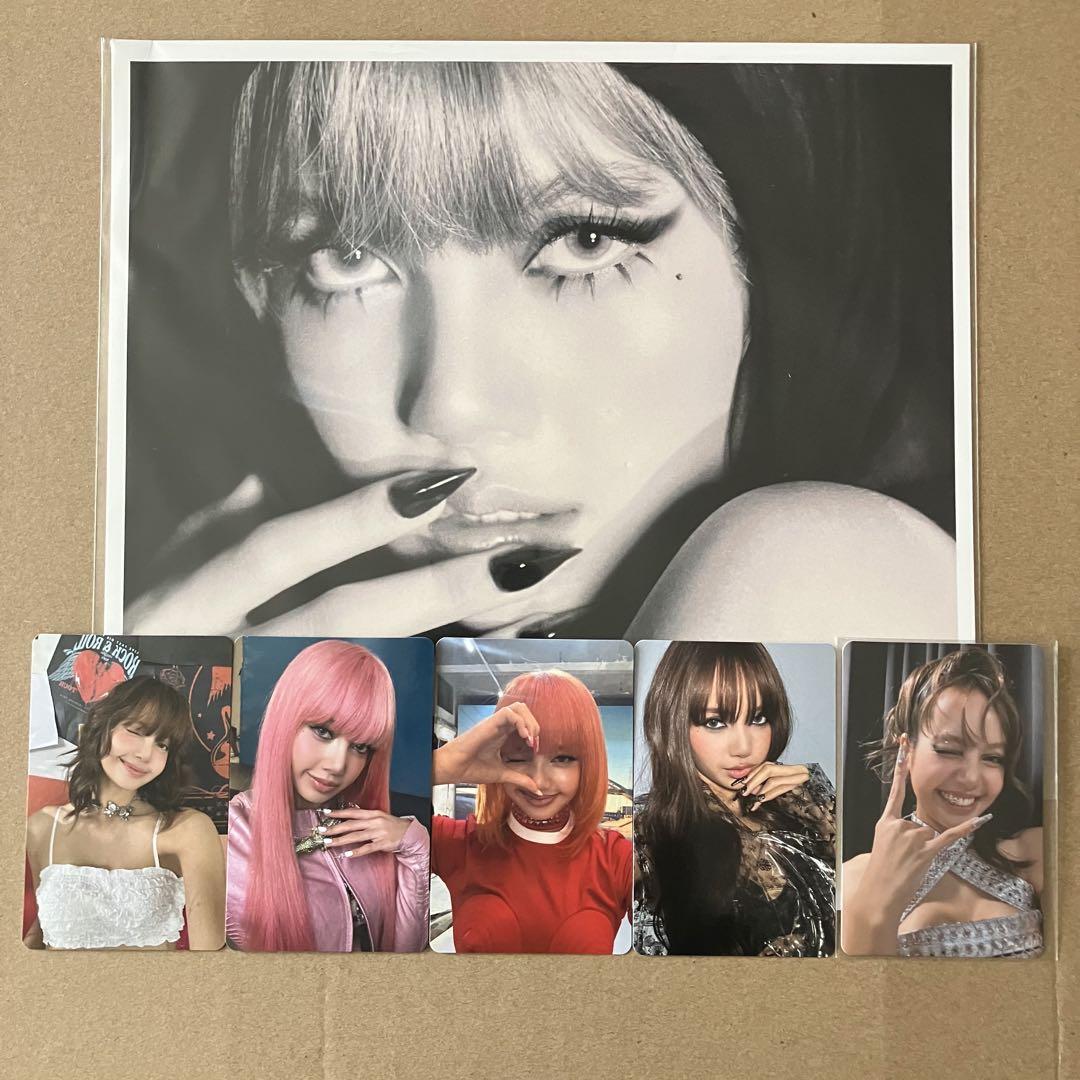 

[USED] BLACKPINK LISA Alter Ego Japanese Edition Purchase Bonus 6 Items
