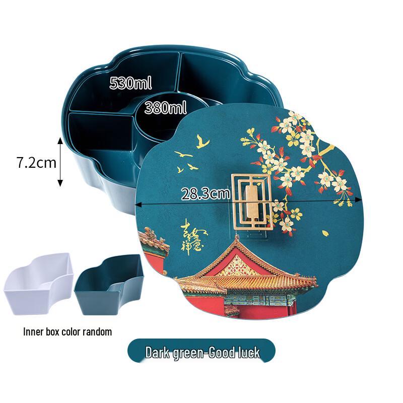 Chinese Style Dried Fruit and Candy Serving Box