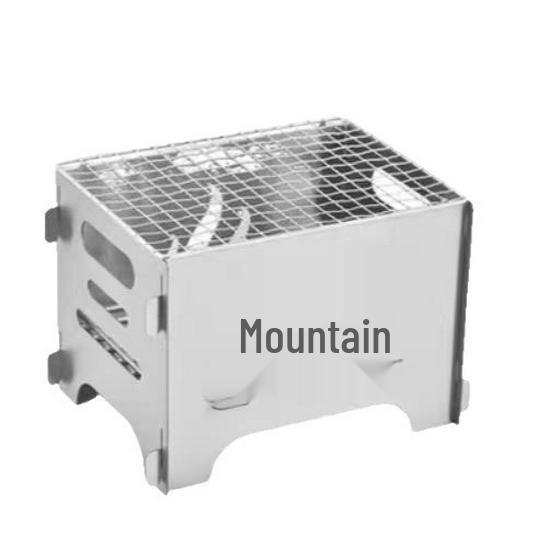 Folding Stainless Steel Portable Camping Grill