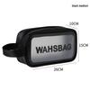 Clear PVC Waterproof Makeup & Toiletry Bag - Large Capacity Portable Organizer