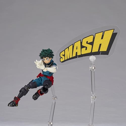 Kaiyodo Revoltech Amazing Yamaguchi My Hero Academia Izuku Midoriya, Approximately 150mm Tall, Non-scale PVC & ABS Painted Action Figure