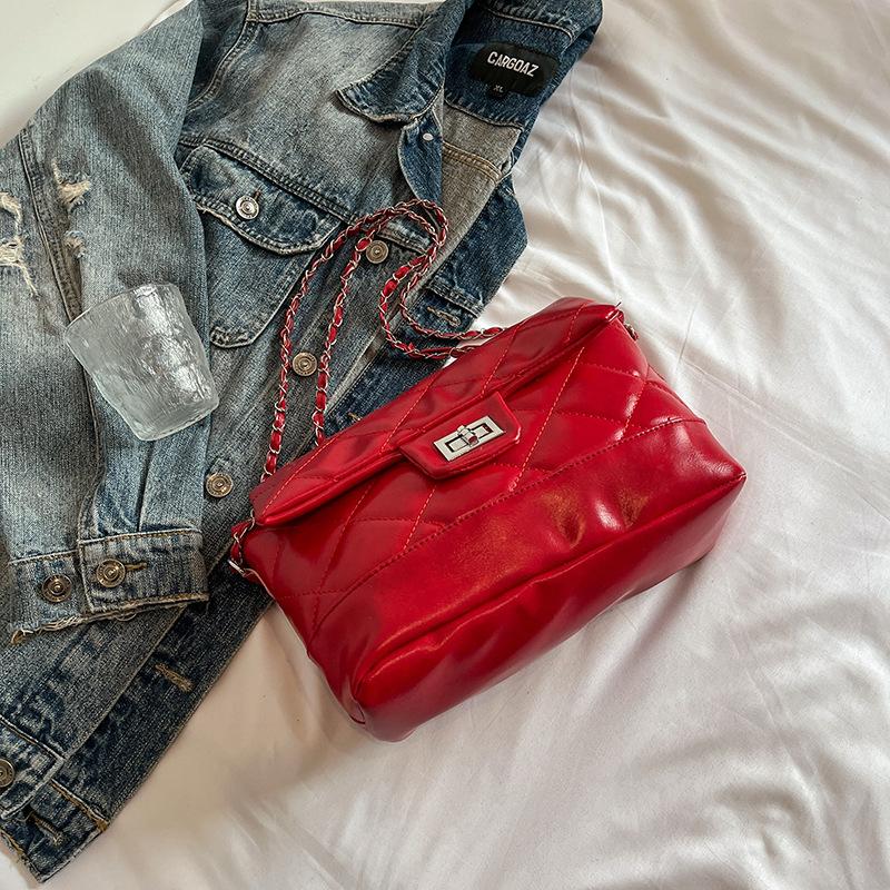 Beliebte Pendler-Rhombus-Kettentasche Damen 2025 neuer Modetrend Sinn Schultertasche Mode Umhängetasche Damen