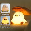 Silicone Penguin Night Light Cute Animal Nightlight Touch Bedside Sleep Lamp Timing Function USB Rechargeable Gifts