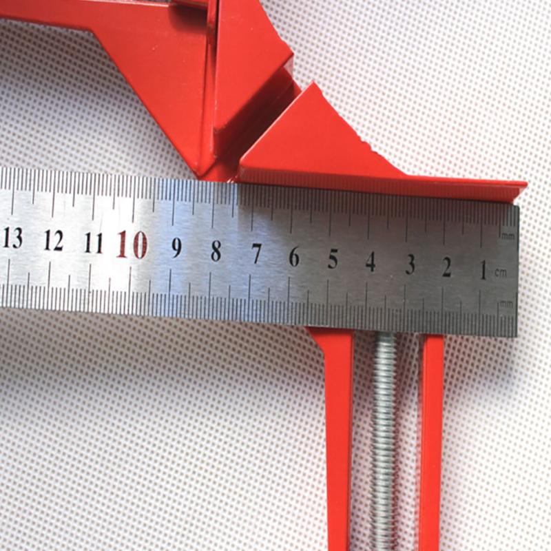 1/4 Pcs Heavy Duty 90 Degree Right Angle Clamps Adjustable Screw For Woodworking Picture Framing Diy