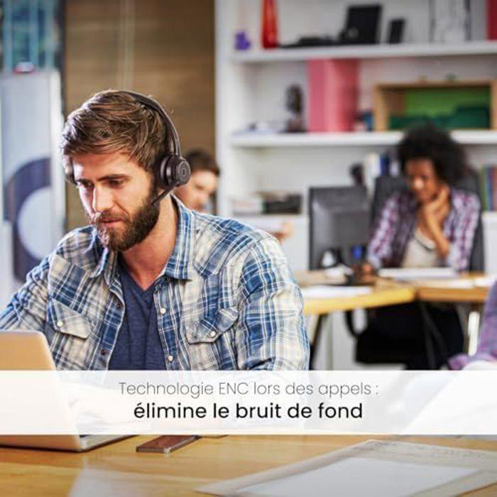 Casque sans Fil Bluetooth - SPC - Dreamer 2 Pro - Annulation de Bruit ENC - 50h Autonomie - Double Connexion