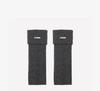 Thickened Knit Logo Sock Covers for Women - Perfect for Autumn/Winter with Ankle Boots, Warm Piled-Up Socks, Y2K Leg Warmers.