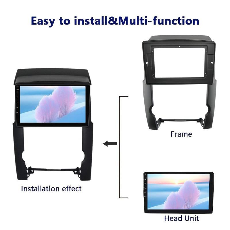 Für Kia Sorento 2009-2012 Autoradio Blende Android MP5 Player Panel Gehäuse Rahmen 2Din Head Unit Stereo Armaturenbrett Abdeckung