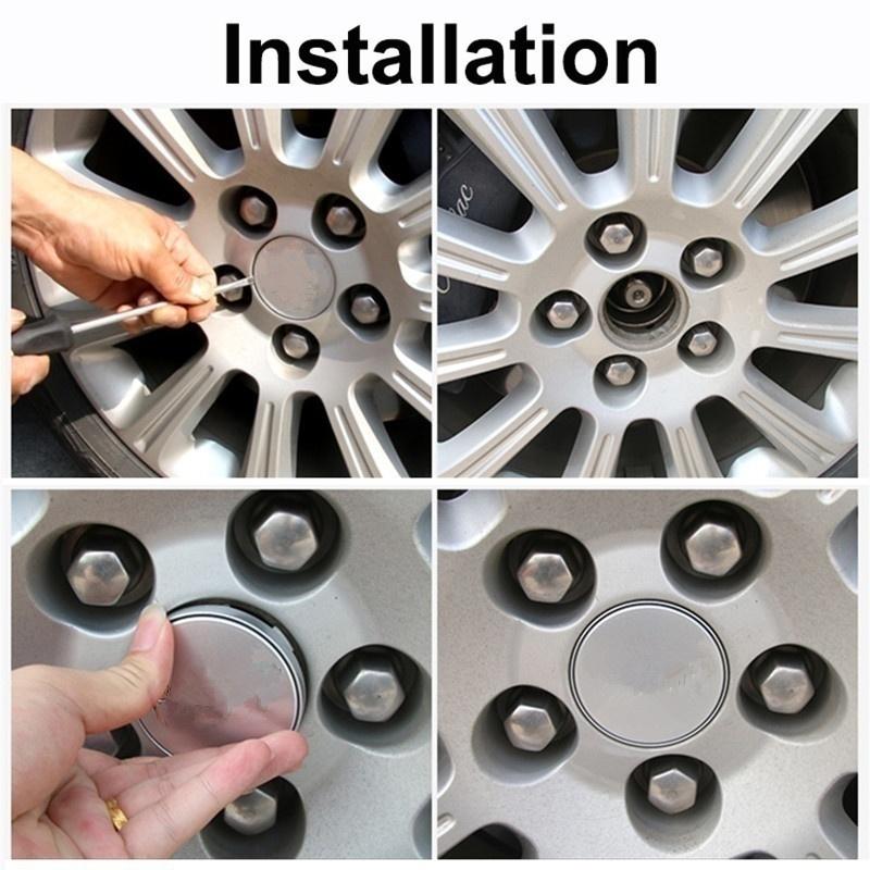 4X60mm Quatrefoil Logo Auto Wiel Center Hub Caps voor 147 155 156 159 166 4C 8C Brera Giulia Giulietta Mito Stelvio Spider GT Etc.