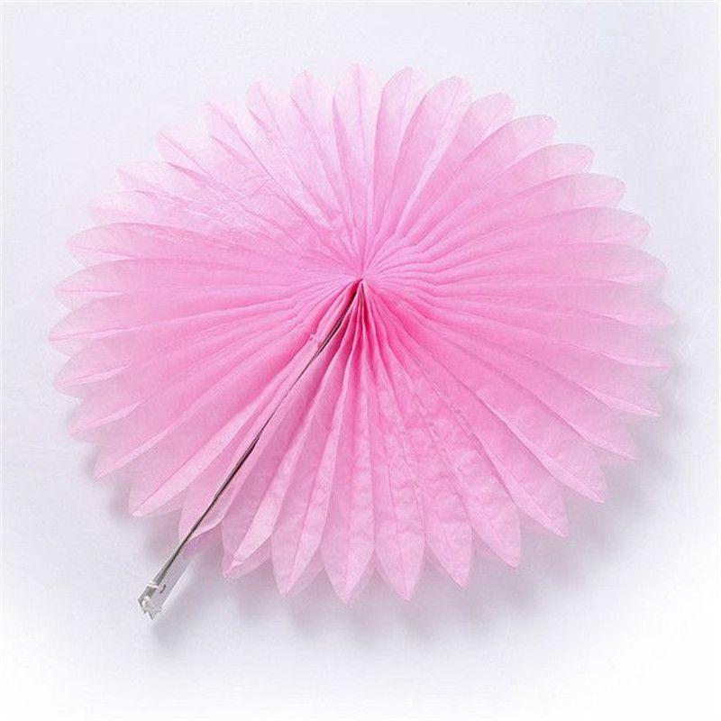 Beautiful Paper Fan Flower Decorations For Stunning Baby Shower Party Displays