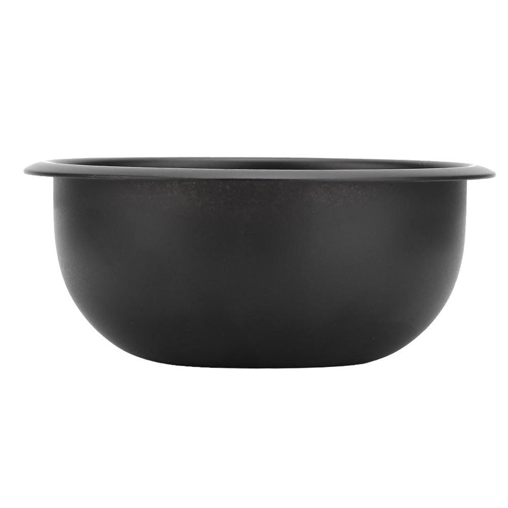 Thickened Portable Men Beard Shaving Soap Bowl Foaming Shaving Cream Bowl BlackBlack