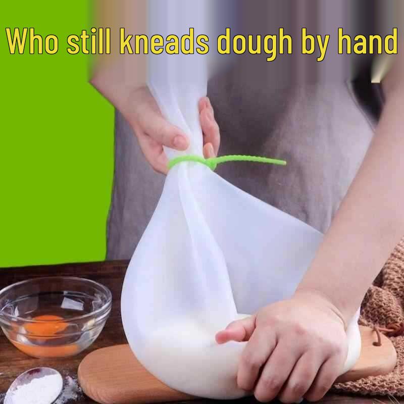 Fumade Extra Tjock Stor Silikon Degknådningspåse