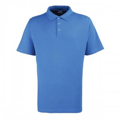 Mens Pique Stud Front Polo Shirt