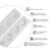4-Cavity Cake Mold Silicone Dessert Baking Mold Durable Silicone Mousse Mold  Dessert Making
