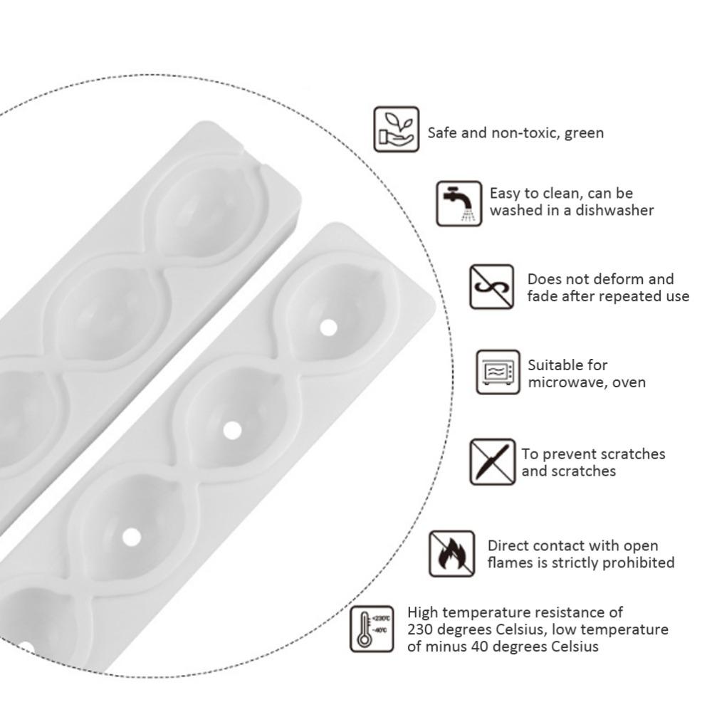 4-Cavity Cake Mold Silicone Dessert Baking Mold Durable Silicone Mousse Mold Dessert Making
