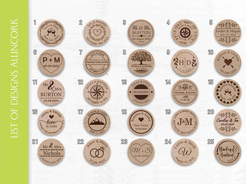 Personalised Wooden Wine Corks Custom Stopper Bridal Shower Gift Wedding Bachelorette Party Favors Decoration Bride To Be Gift