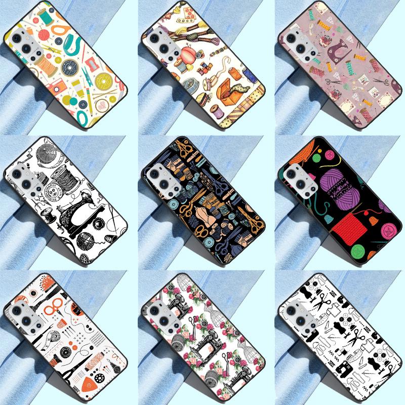 Sewing Scissors Funda For OnePlus 13R 13 12 R 11 9 10 Pro 8T 9RT 10T OnePlus Nord CE 4 2 3 Lite N20 N30 Case