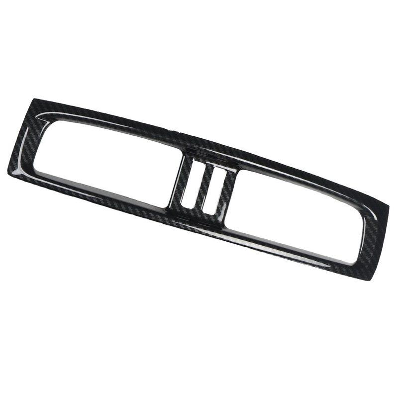 Car Middle Air Outlet Vent Cover Trim Sticker Fit For Lexus IS 250 2006-2011 Carbon Fiber Texture ABS