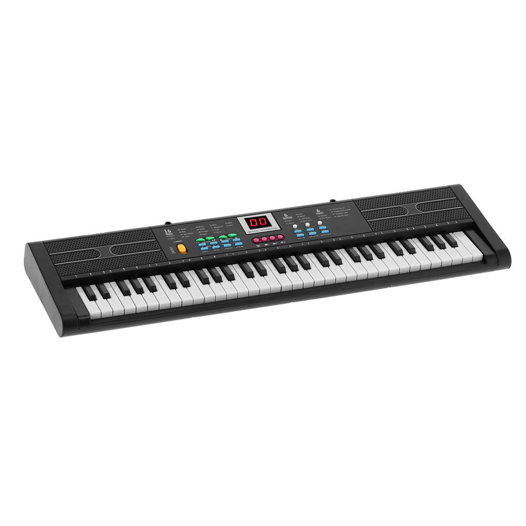Keyboard Piano 61 Keys Instrument Electric with USB Microphone for Kids Beginner MQ6187