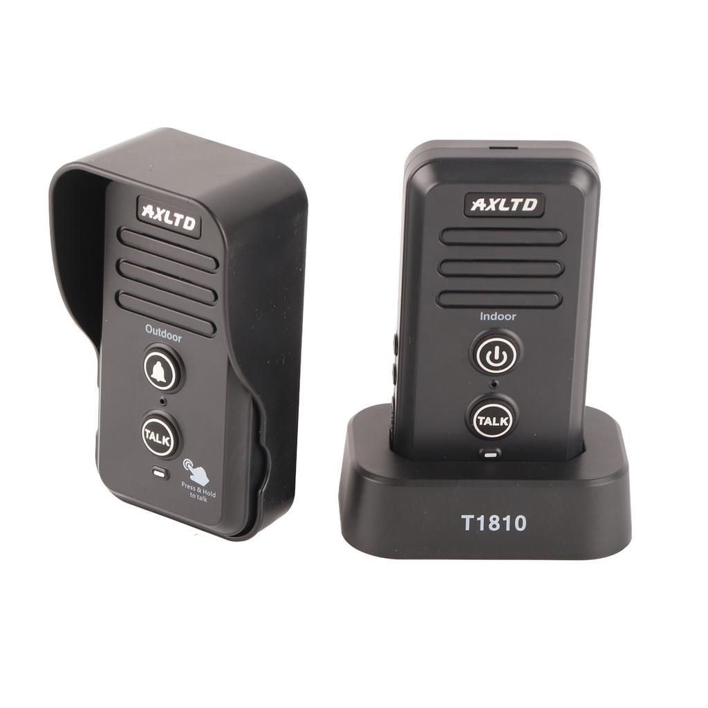 Wireless Intercom Doorbell 1500m Long Range Waterproof Rechargeable for Home Intercomunicador