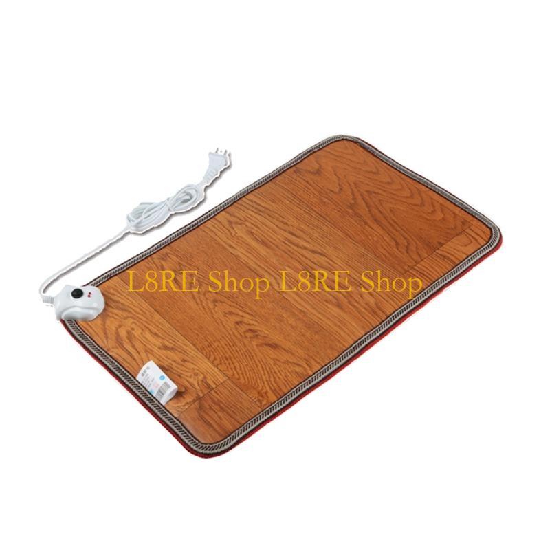 L8RE Foot Warmer Fast Heating Pad Floor Heating Pad for Under Desk Bed Office Home