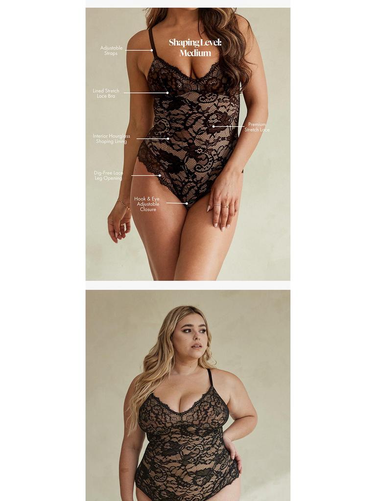 Summer Lace Push-Up One-Piece Women's Body Shaper Camisole