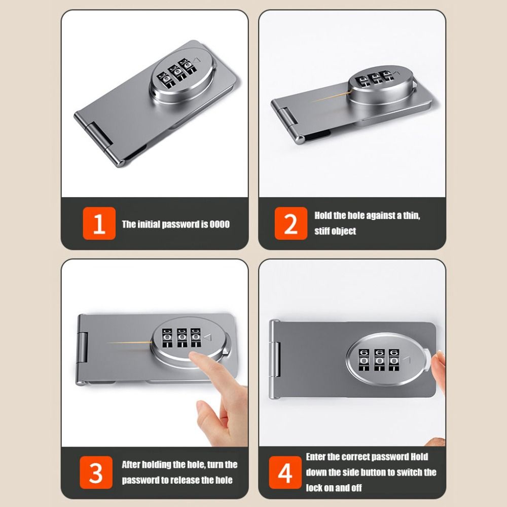 Protect Code Lock Firm Baby Safety Locks Simple Cabinet Door Lock Cupboard