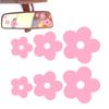 Flower Car Stickers PET Flower Car Stickers Self-Adhesive Water Proof Anti-UV Flower Stickers Decorations For Bumper Laptop