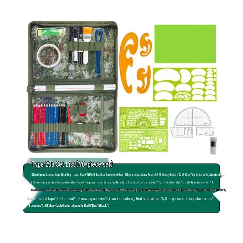 Daoli 238 Military Map Plotting Kit