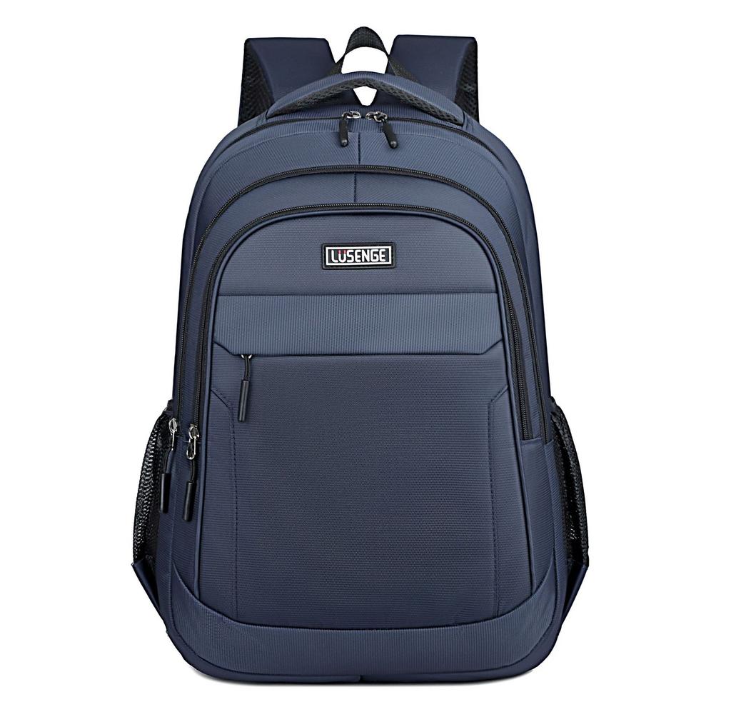 Schoolbag New Backpack Men's Large Capacity Backpack Water-proof Business School Bag Student Oxford Cloth Backpack