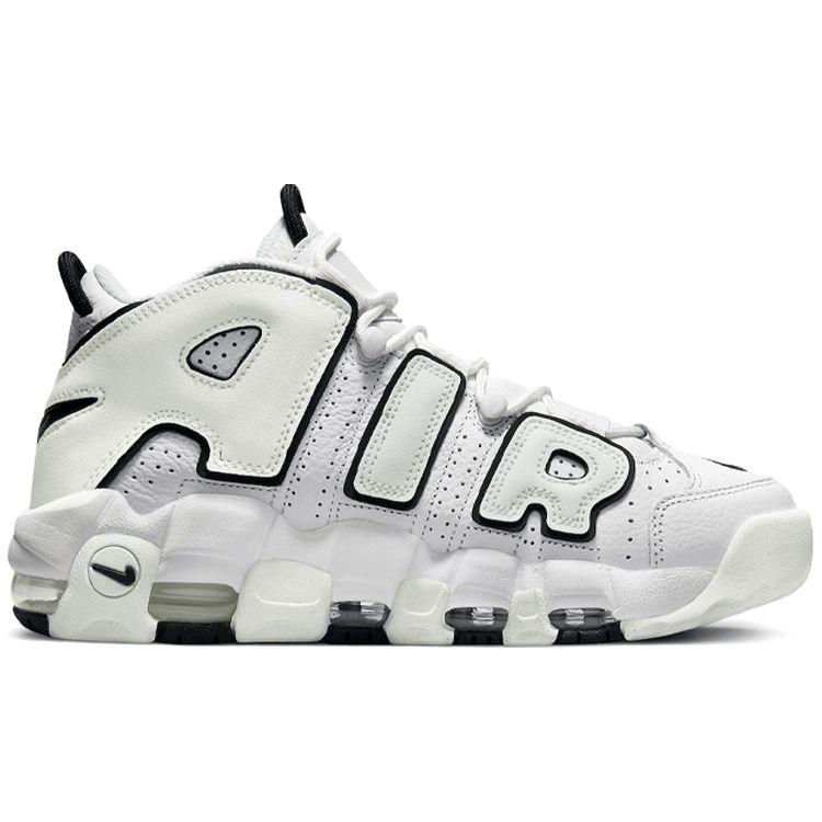 Nike Air More Uptempo Beyaz Siyah Kadın Spor Ayakkabı DO6718-100