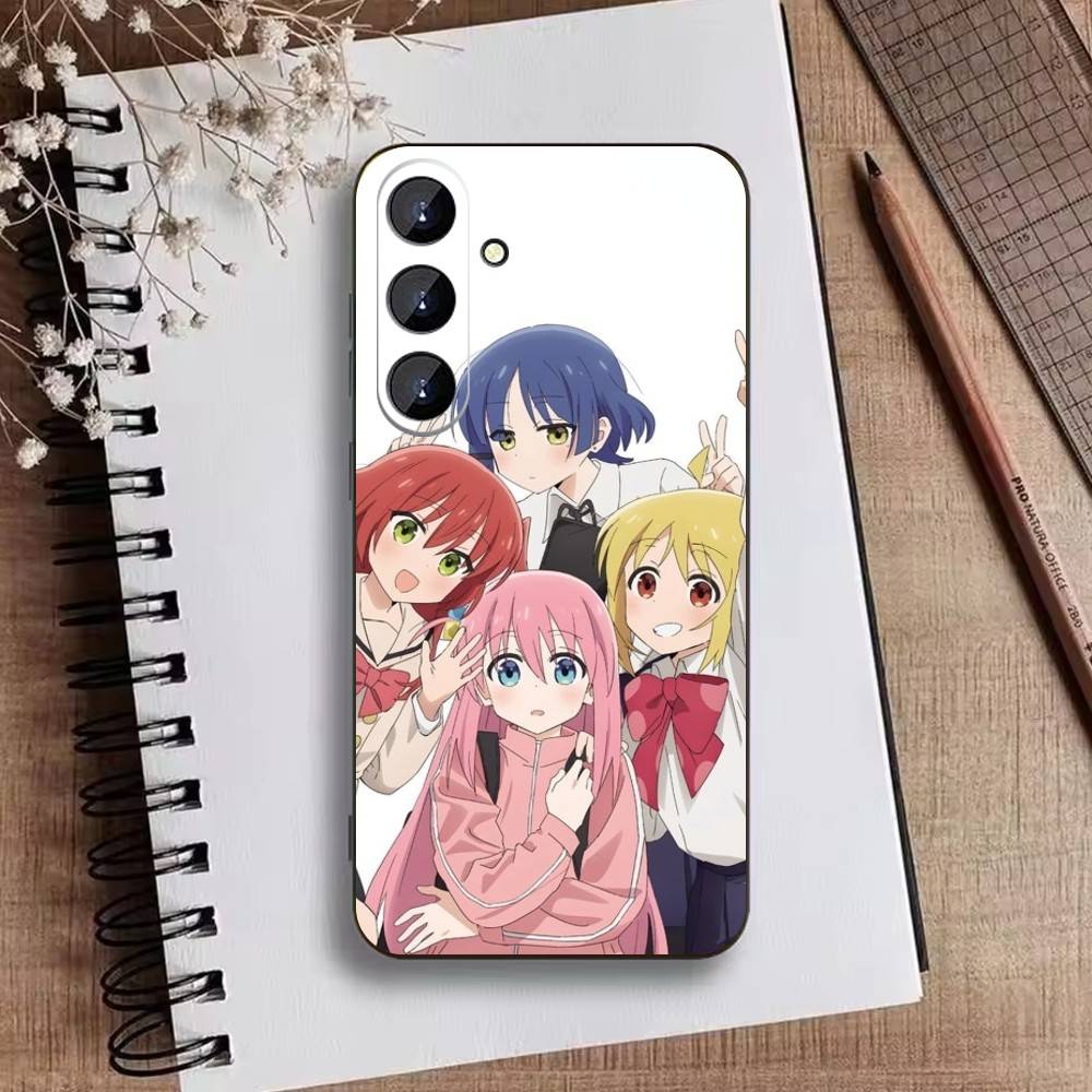 Anime F Phone Case For Samsung Galaxy A73,A21s,A22,A31,A52,A53,A71,A41Soft Black Shell