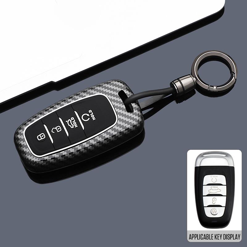 Car Key Case For Hongqi Hs5 H5 H9 Hs7 H7 L5 Hs3 L9    Classic Protection Keyless Cover Shell Fob Bag Accessories