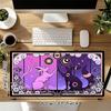 1Pc Fantasy Creatures Moonlit Dreamscape Gaming Mouse Pad Keyboard Desk Mat Non-slip Rubber Lock Edge Waterproof Computer Mousepad for Office Home Dec