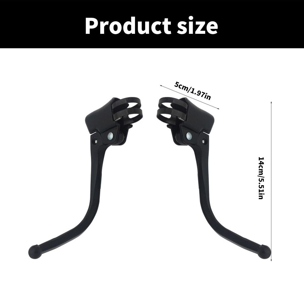 Road Bike Brake Levers Replacement Brake Handle Clutches Lever Mountain Bike Bent Claw Brake Lever for Fold Bike