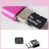 Usb Portable Mini 20 Micro Sd Tf Tflash Memory Card Reader Adapter Flash Drive