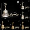 Nepalese Craftsmanship Tibetan Buddhist Meditation Bell And Dorje Set Five-stranded Diamond Bell Pestle Spiritual Healing Vajra