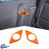 Rear Water Cup Holder Frame Cover Trim Frame For Ford Bronco 21+Orange 2 Doors
