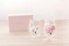 [Authentic] Marumo Takagi Ceramic Temperature-Controlled Sakura Free Glass Set (Pair) - Enjoy the Cherry Blossoms In Full Bloom! Perfect As a Gift for