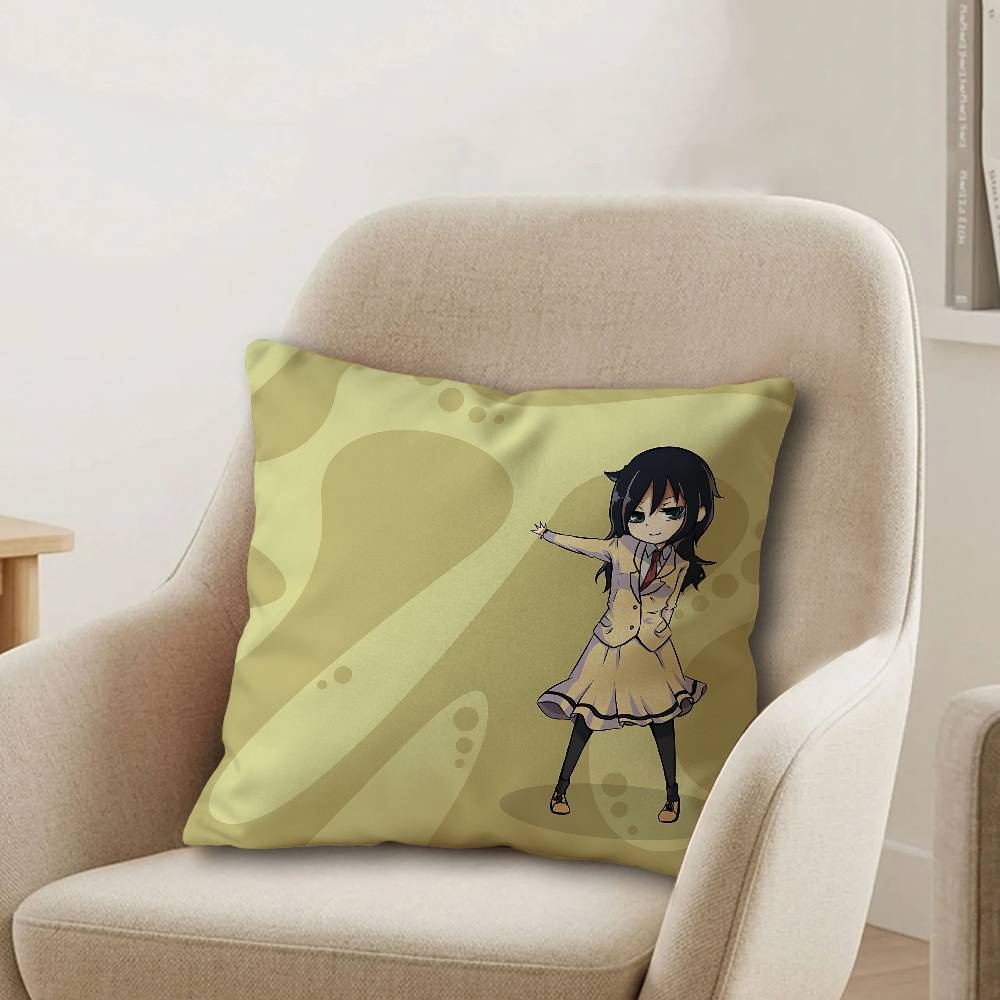 Cute KKuroki TomokoS Pillowcase toon Gift Cushion Cover Bedroom Home Sofa Chair Seat Decor pillow case