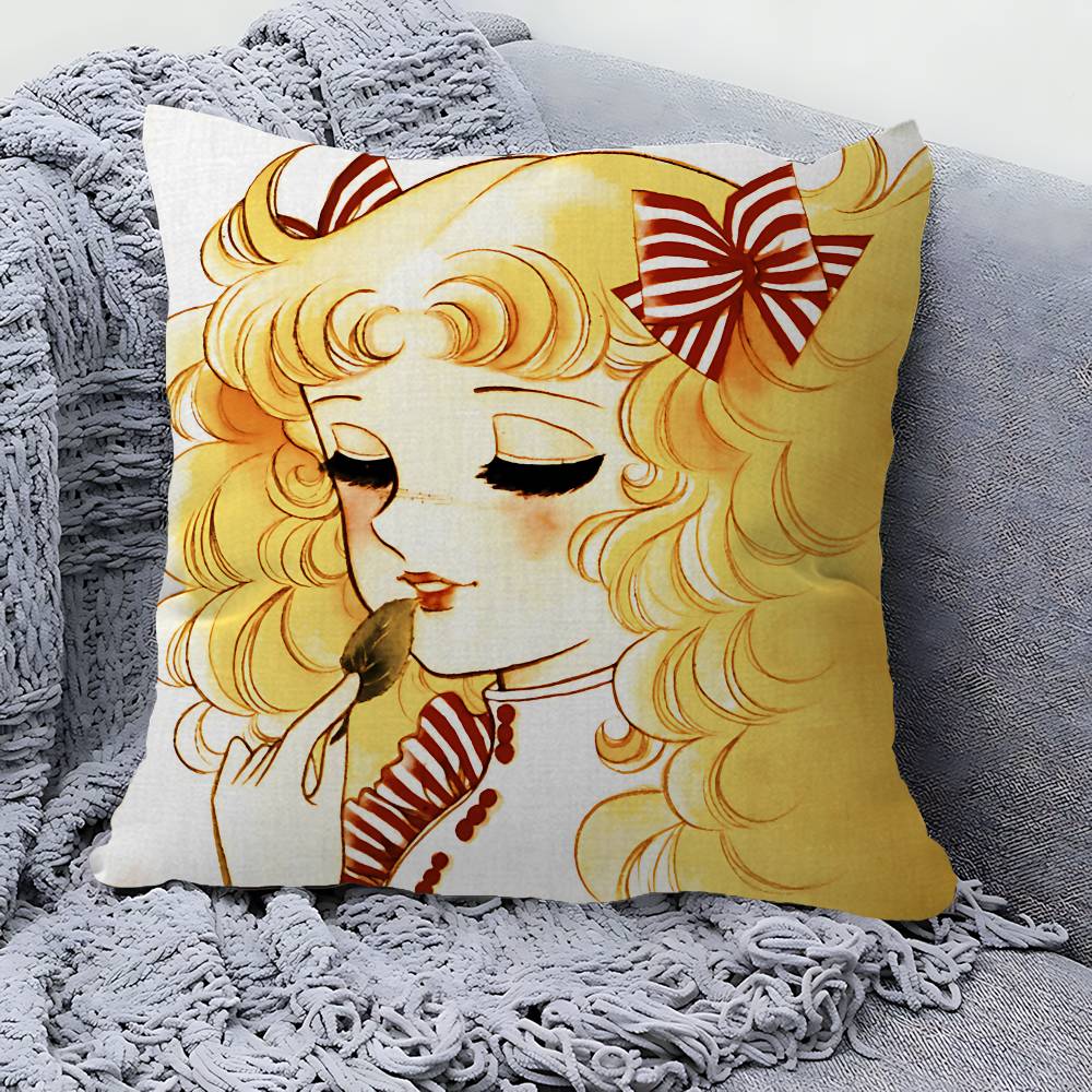 Classic Anime C-Candy C-Candy Pillow Cushion Cover Pillowcase Living Room Sofa Home Decor Customized