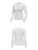Women's Autumn/Winter Long Sleeve Slim-Fit Golf Top - Warm, Comfortable, Skin-Friendly, Round Neck Base Layer