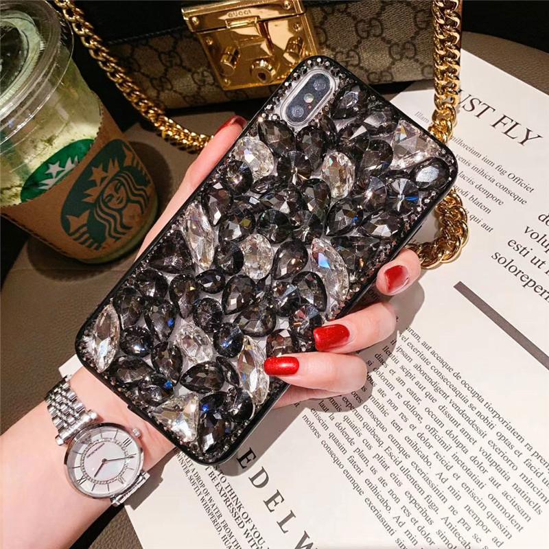 

Luxury Full Diamond Set Diamond For Iphone17Promax Phone Case 11 Fashion 16Pluss Soft Case 15 Tide X iPhone 17Promax