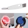 3 In 1 Cup Lid Groove Cleaner Brush Ergonomic Multi Functional Quick Drain Bottle Gap Cleaner Brush