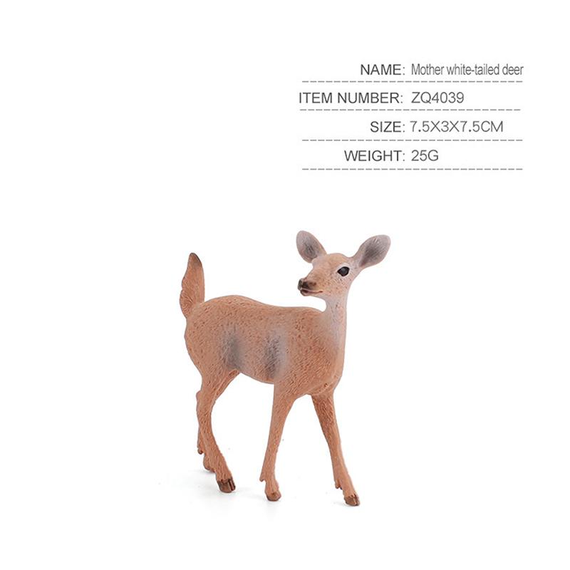 Rentier Weihnachts-Hirsch Xmas Elch PVC Simulation Weihnachtsdekorationen Für Zuhause Frohe Weihnachten Neujahrs-Schmuck