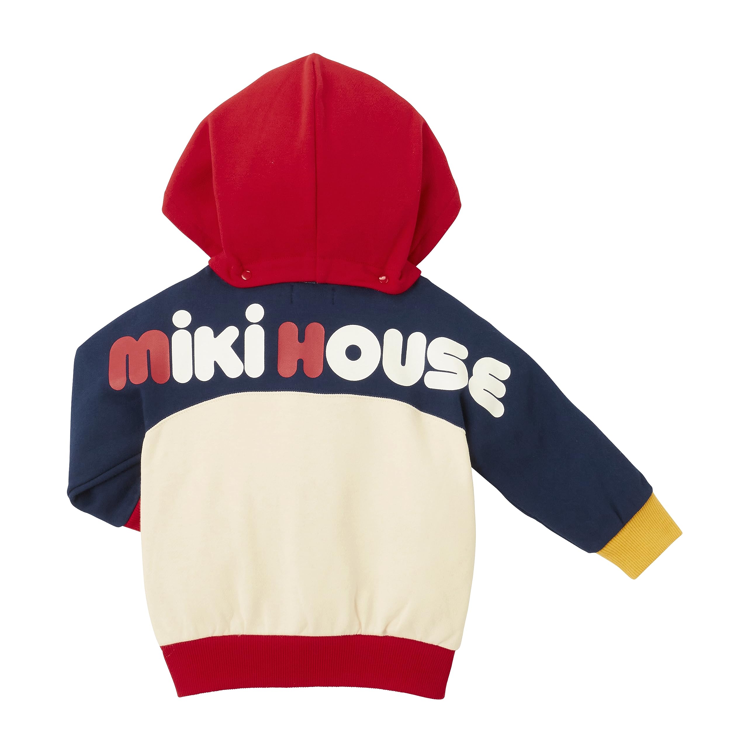 

Long Zip Made in Multicolor [MIKI HOUSE] Hoodie, Sleeve, Logo, Up, Plain, Japan, Boys, Girls, Babies, Kids, Children s Clothes, 10-3729-491, 130cm,