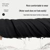 Mark Fairwhale Men's Faux Two-Piece Layered V-Neck Waffle Knit Long Sleeve Tee